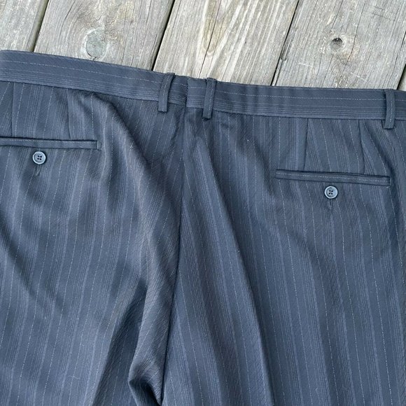 Versace Men Suits Two Piece Blazer Pant 100% Wool Suiting Size 58R Read Descr - Picture 6 of 14